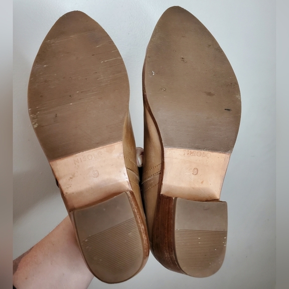 Nisola Mia Everyday Leather Ankle Booties Size 9 - Picture 14 of 15